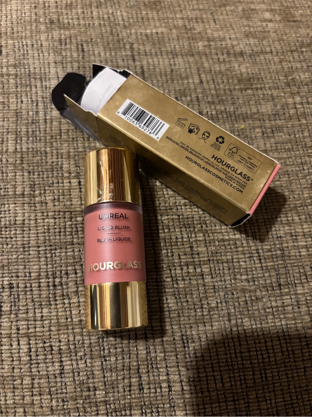 Hourglass Unreal Liquid Blush — Dusty Rose Pink